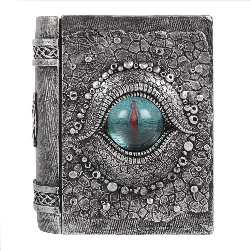 Something Different - Dragon Eye Dekorative Schachtel - Silberfarben